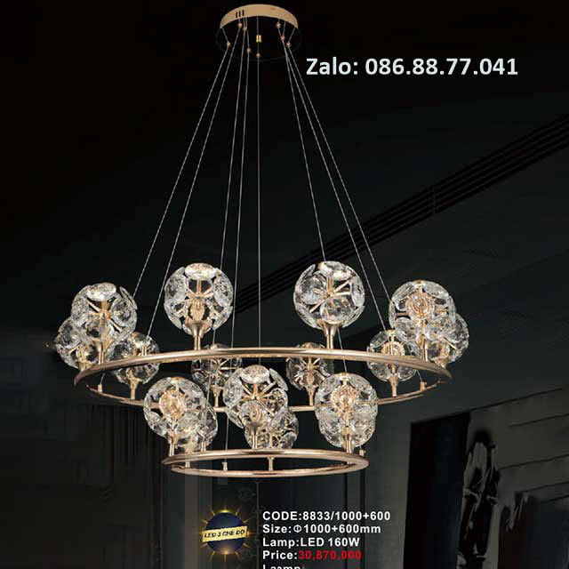 Đèn thả chùm pha lê 8833/800+400 2 den-tha-chum-pha-le-8833-1000600