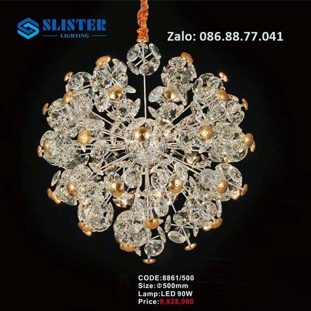 Đèn thả chùm pha lê 8852/800 3 den-tha-chum-pha-le-8861-500