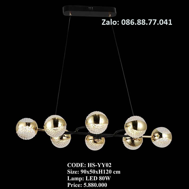 Đèn thả bàn ăn HS-YY02