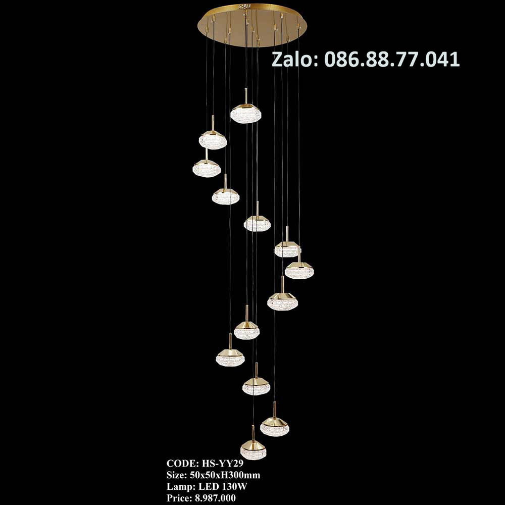 Đèn thả led thông tầng HS-YY29