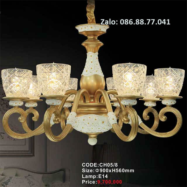 Đèn chùm tân cổ điển CH05/8 1 den-chum-tan-co-dien-ch05-8