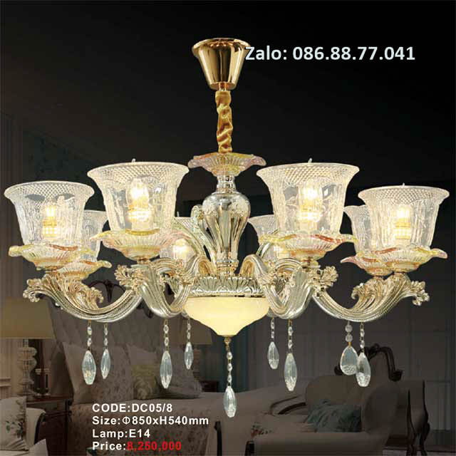 Đèn chùm bán cổ điển DC05/8 1 den-chum-ban-co-dien-dc05-8