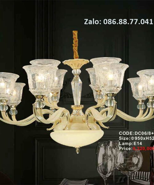 Đèn chùm bán cổ điển DC06/8+4