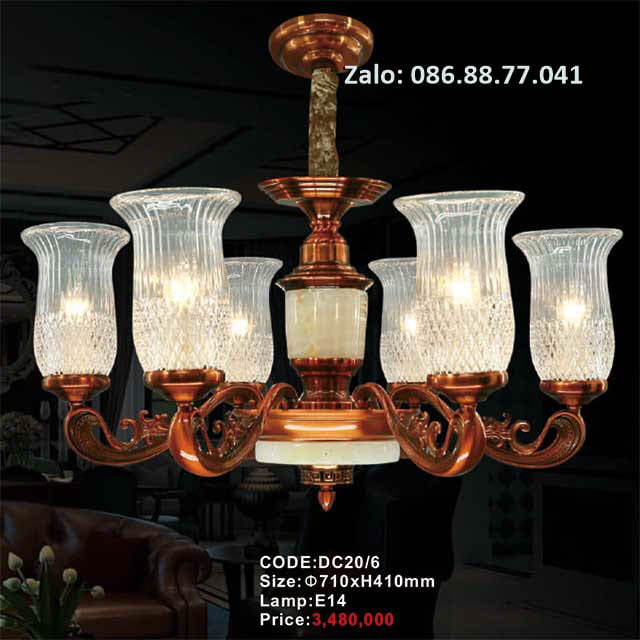 Đèn chùm tân cổ điển DC20/6 1 den-chum-tan-co-dien-dc20-6