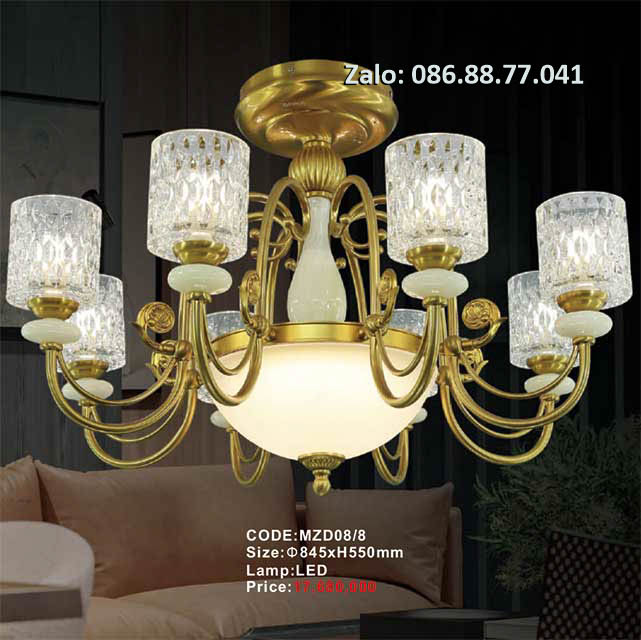 Đèn chùm trang trí MZD08/8