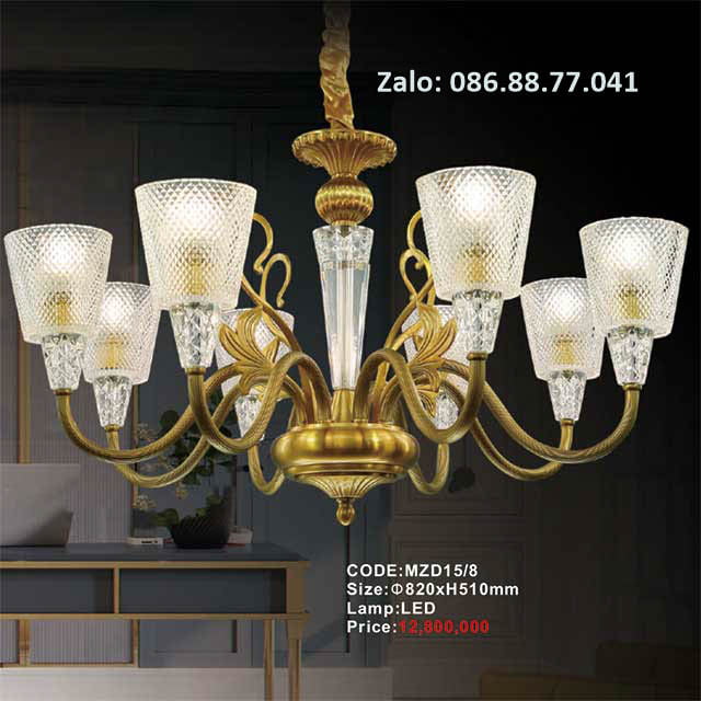 Đèn chùm trang trí MZD15/8
