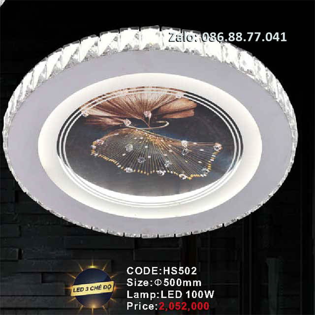 Đèn mâm ốp trần Led HS502