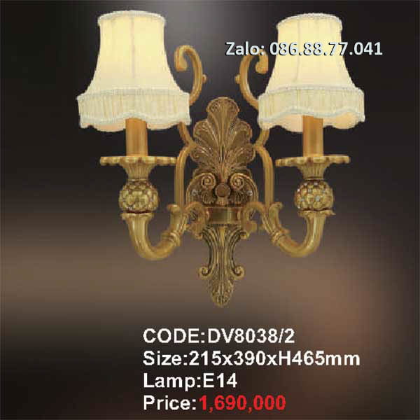 Đèn tường cổ điển DV8038/2