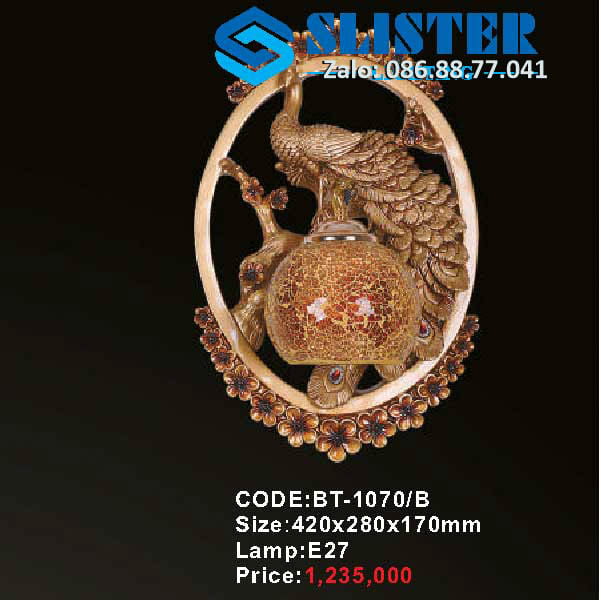 Đèn tường chim công BT-1070/B