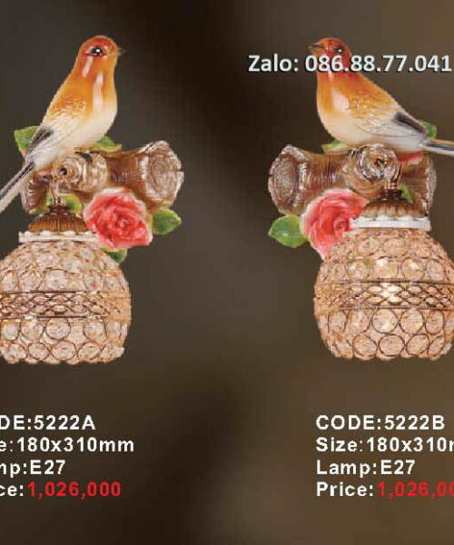 den-tuong-hinh-chim-trang-tri