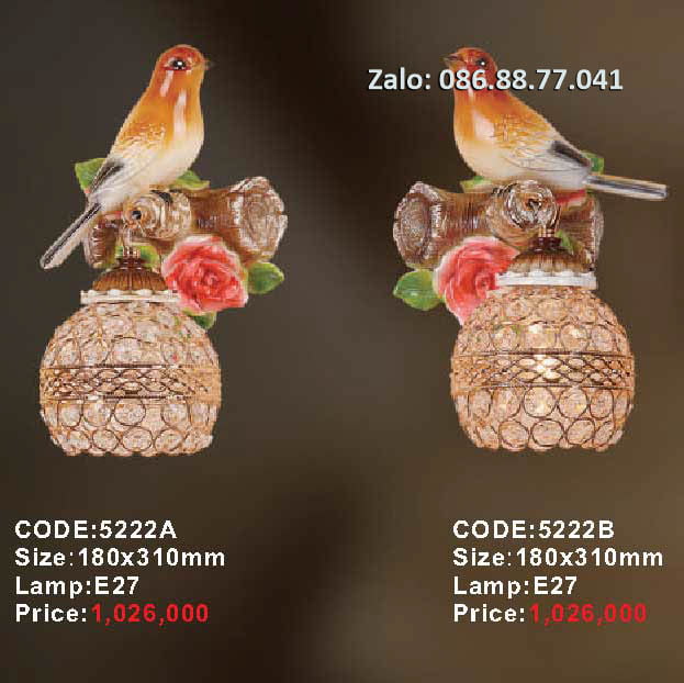 den-tuong-hinh-chim-trang-tri