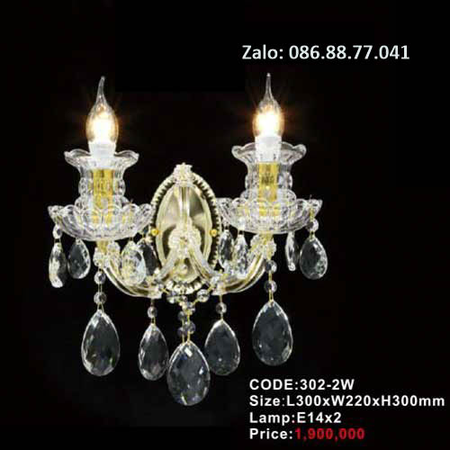 Đèn tường nến 302-3W 2 den-tuong-nen-302-2w