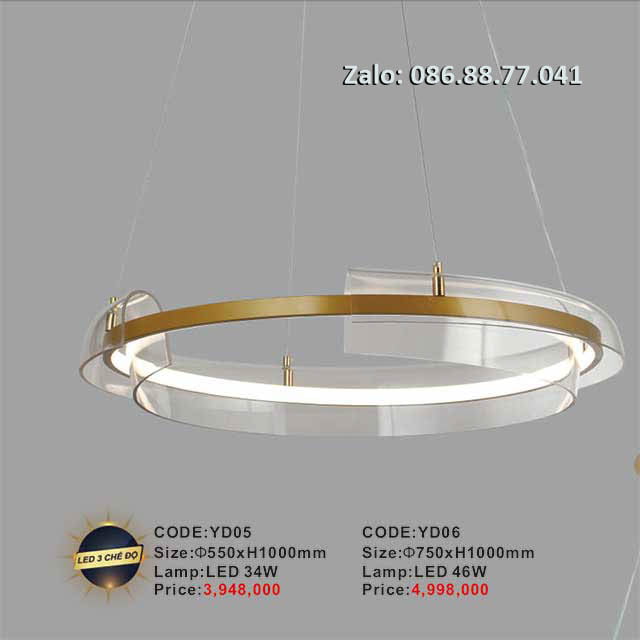 Đèn thả vòng led YD08 2 den-tha-vong-led-yd05