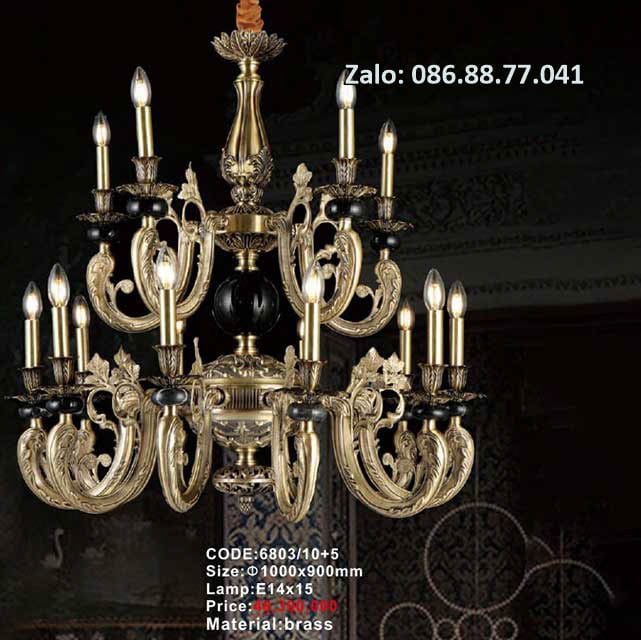 Đèn Chùm Đồng 6803/10+5 1 den-chum-dong-6803-105