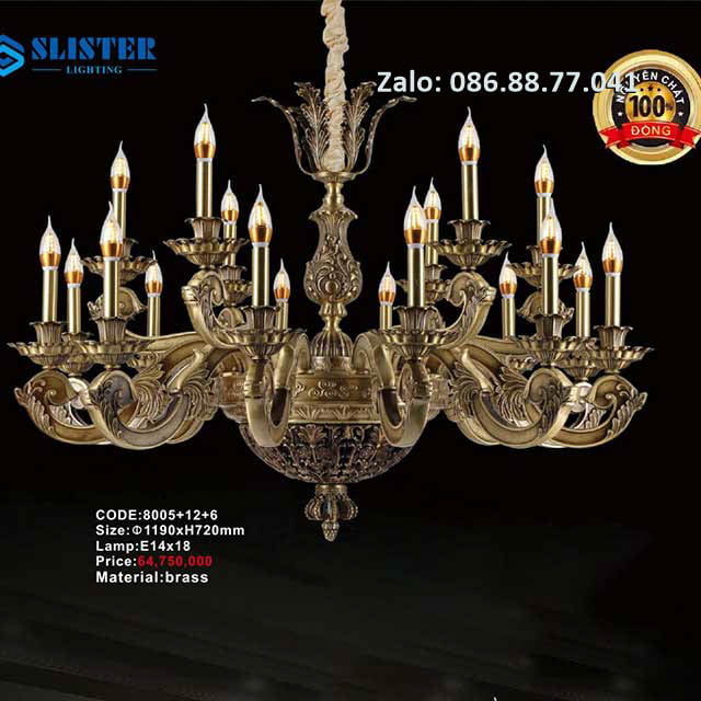 Đèn Chùm Đồng 8201/12+6 2 den-chum-dong-8005-126