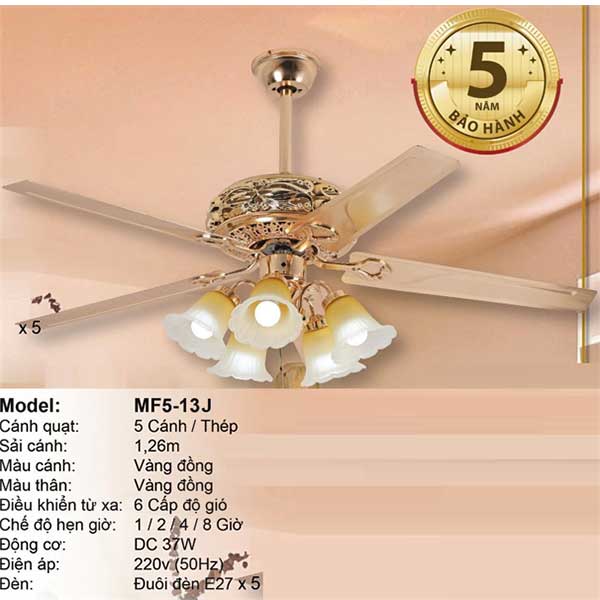 Quạt trần đèn trang trí MF5-8B 2 quat-tran-den-trang-tri-mf5-13j