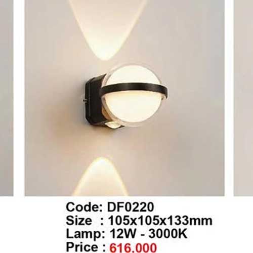 Đèn led hắt tường DF0221 2 den-led-gan-tuong-df0220