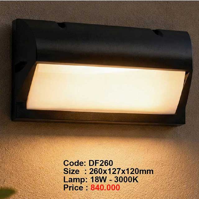 Đèn led hắt tường DF260